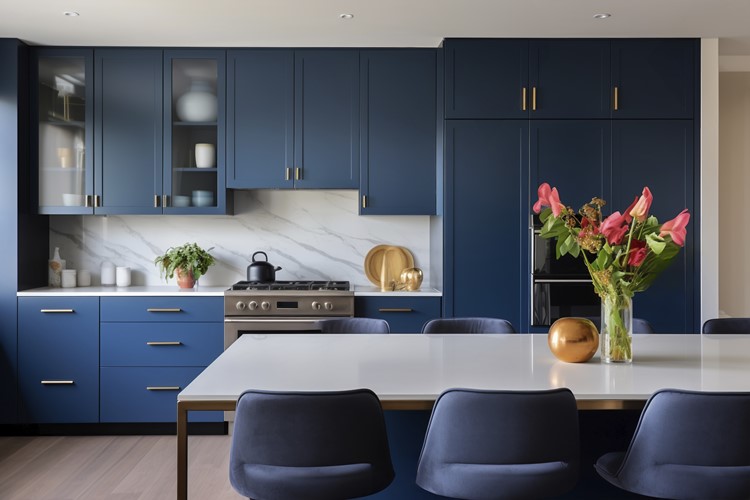 Balance Flooring with Cabinet Tones